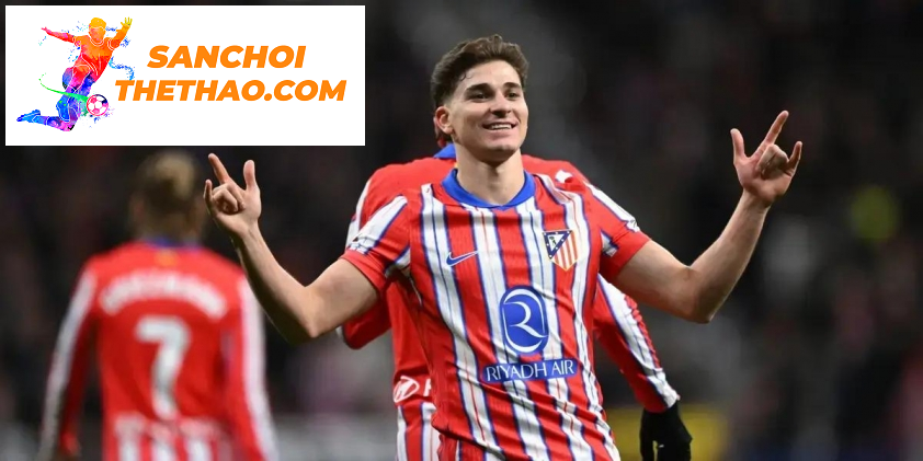 Julián Alvarez tiếp tục phong độ chói sáng tại Atletico Madrid (Ảnh: Getty).