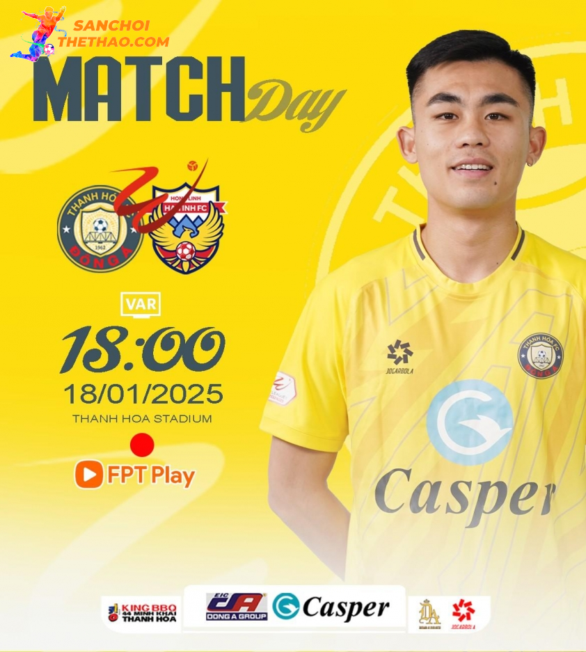 Trực tiếp Thanh Hóa vs Hà Tĩnh, 18h00 hôm nay 18/1