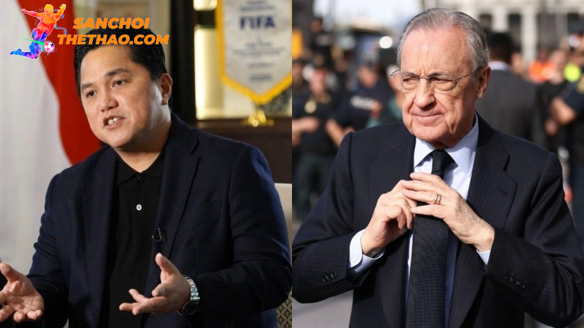 Chủ tịch PSSI Thohir được ví giống như Chủ tịch Real Madrid - Florentino Perez.