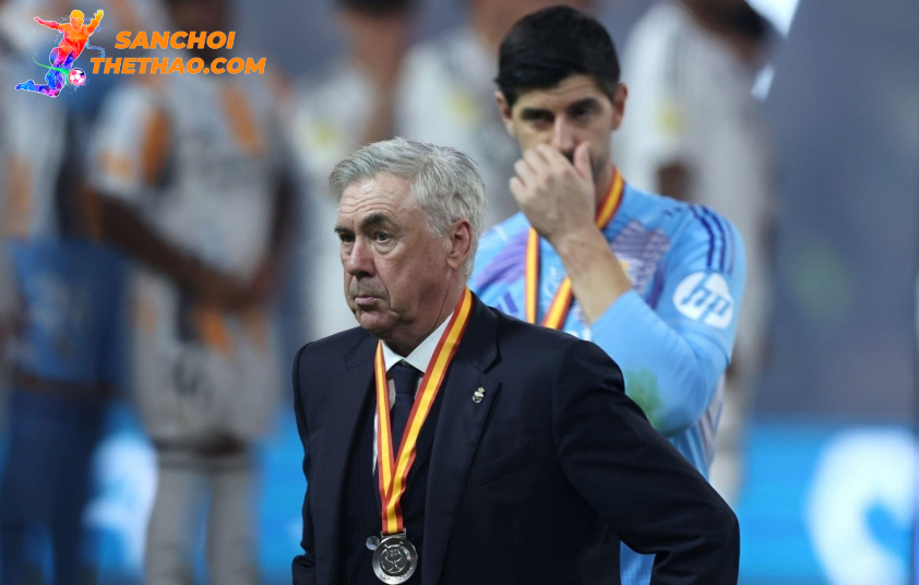 Ancelotti lạc quan với tình hình hiện tại cùng Real Madrid. Ảnh: Getty