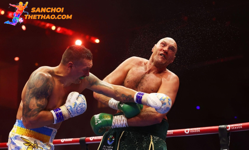 Tyson Fury đã phải nhận thất bại trong hai lần thượng đài liên tiếp với Oleksandr Usyk (Ảnh: Getty)