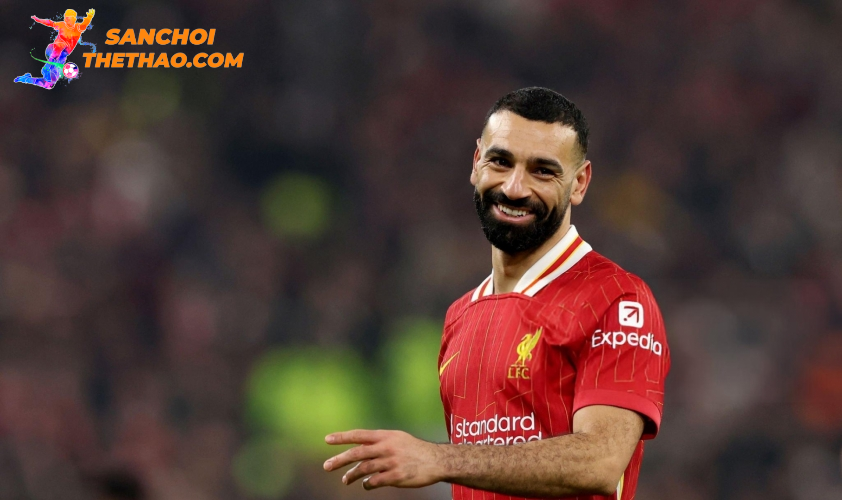 Salah thể hiện phong độ chói sáng cùng Liverpool. Ảnh: Getty