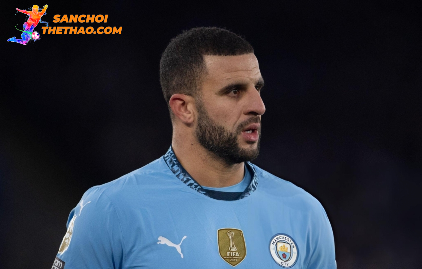 Kyle Walker có thể chuyển tới thi đấu tại AC Milan. Ảnh: Getty