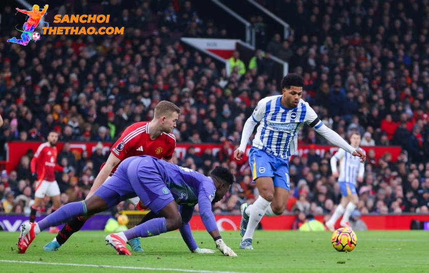 Man Utd nhận thất bại bạc nhược trước Brighton. Ảnh: Getty