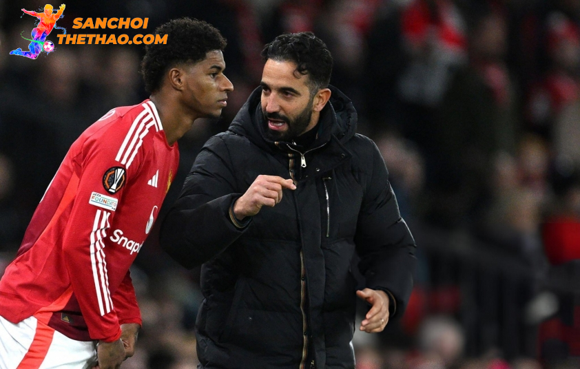 Rashford thể hiện phong độ kém cỏi kể từ đầu mùa giải 2024/2025. Ảnh: Getty