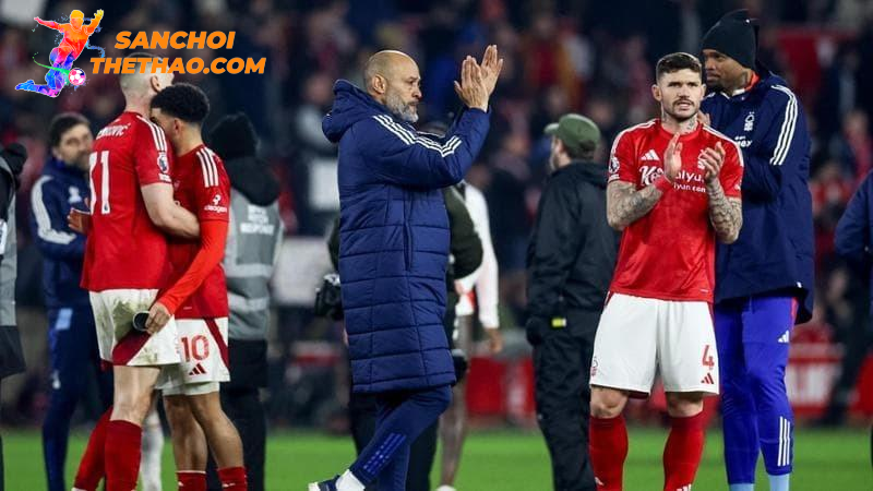 Nottingham của Nuno Espirito Santo đang bất khả chiến bại trong 8 vòng đấu liên tiếp. Ảnh: Getty