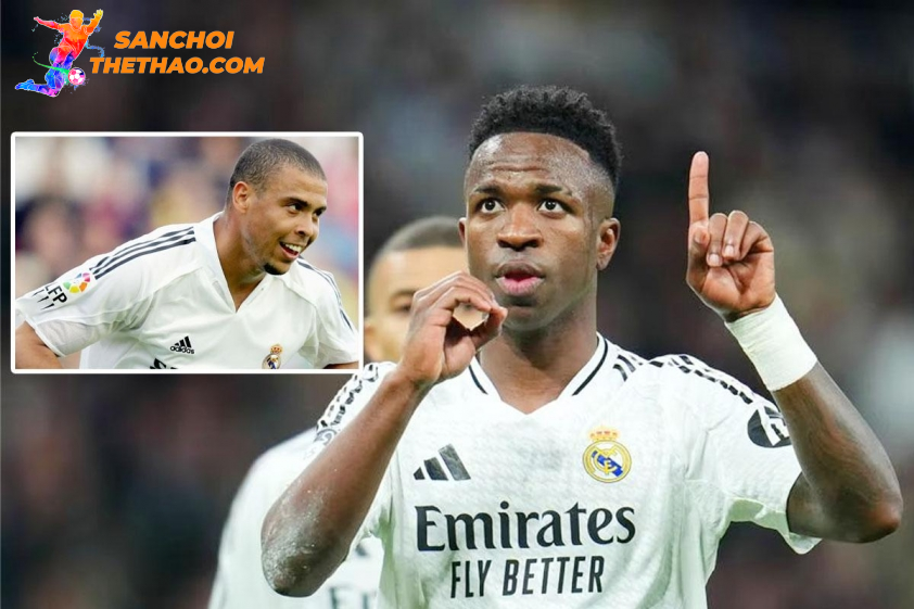 Vinicius Sắp Lập Kỷ Lục Vượt Mặt Huyền Thoại Ronaldo “Rô béo”