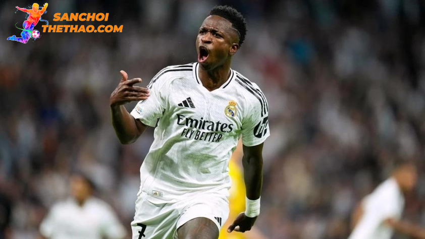 Vinicius cam kết tương lai với Real Madrid (Ảnh: Getty).