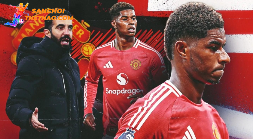 “Amorim Sẵn Sàng Tái Hợp Rashford Với Đội Hình Manchester United”